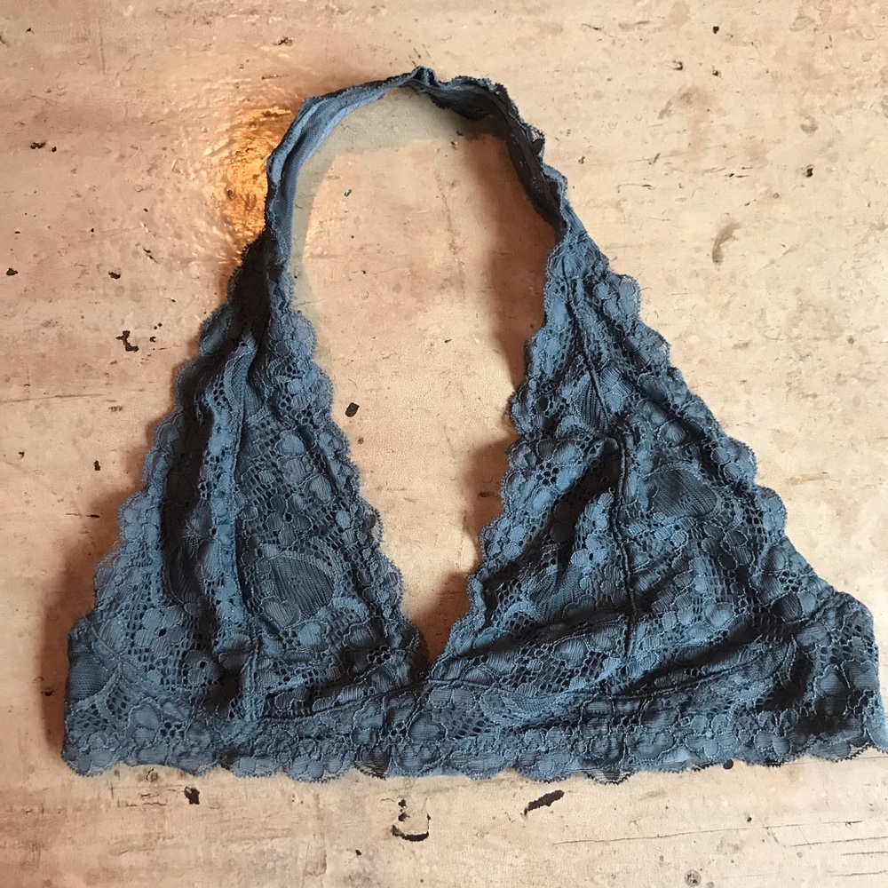 Free People halter bralette L